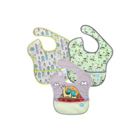 Bumkins 3'lü Paket Unicorn Pack Superbib Mama Önlüğü