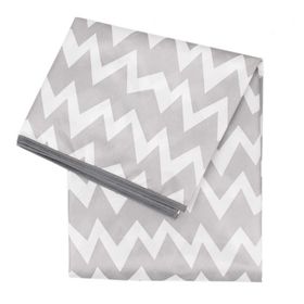 Bumkins Gray Chevron Splat Mat Çok Amaçlı Örtü