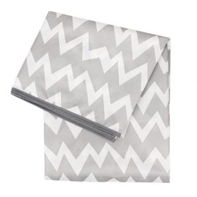 Bumkins Gray Chevron Splat Mat Çok Amaçlı Örtü