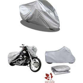 Bumoto Jinling Gallardo F1 Efı Maxı Gri Su Geçirmez Motosiklet Brandası