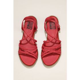 Buneo Shoes 01WU3004 Fuşya Deri Kadın Sandalet