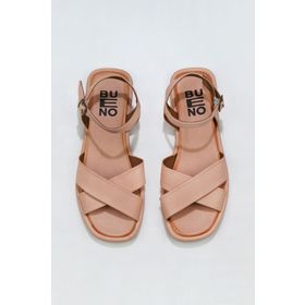 Buneo Shoes 01WU4118 Pudra Deri Kadın Sandalet