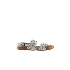 Buneo Shoes 01WU4252 Beyaz Deri Kadın Sandalet