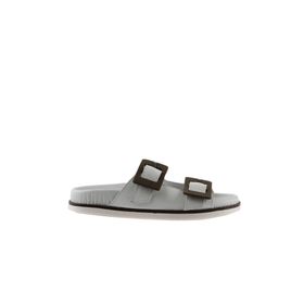 Buneo Shoes 01WU5817 Beyaz Deri Kadın Sandalet