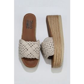Buneo Shoes 01WU6118 Beyaz Deri Kadın Sandalet