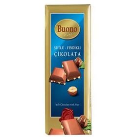 Buono %15 Fındıklı 80 gr Sütlü Çikolata (5 adet)