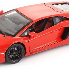 Burago S00011033 1:18 Lamborghini Aventador LP700-4 Turuncu Model Araba