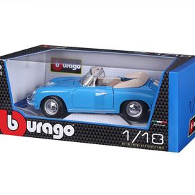 Burago S00012025 1:18 Porsche 356B Cabriolet 1961 Model Araba