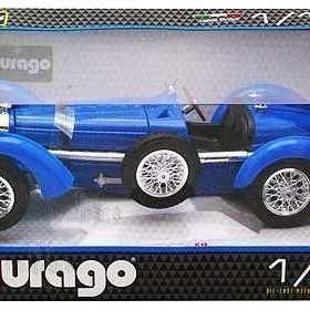 Burago S00012062 1:18 Bugatti Type 59 1934 Mavi Model Araba