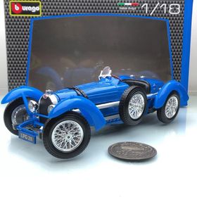 Burago S00012062 1:18 Bugatti Type 59 1934 Mavi Model Araba