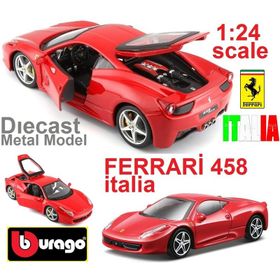 Burago S00026003 1:24 Ferrari 458 Italia Kırmızı Model Araba