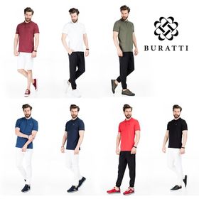 Buratti 0438101 Mavi Erkek T-shirt