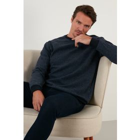 Buratti 456201 Siyah Slim Fit Balıkçı Yaka Pamuklu Triko Kazak Erkek Kazak