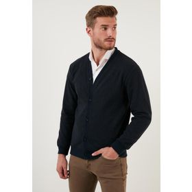 Buratti 456205 Erkek Lacivert Hırka