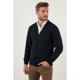 Buratti 456205 Erkek Lacivert Hırka