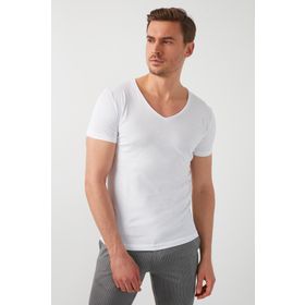 Buratti 5412001 Beyaz Erkek Tshirt