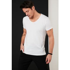 Buratti 5412001 Beyaz Erkek Tshirt