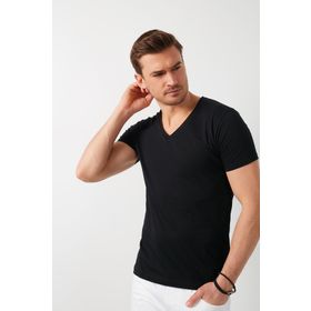 Buratti 5412001 Siyah Erkek Tshirt