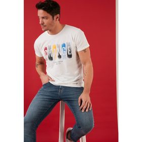 Buratti 541Change İndigo Erkek T-Shirt