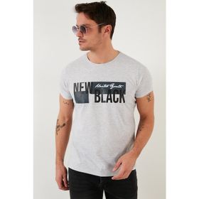 Buratti 541newblack Açık Gri Erkek T-Shirt