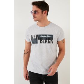 Buratti 541newblack Açık Gri Erkek T-Shirt
