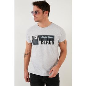 Buratti 541newblack Açık Gri Erkek T-Shirt