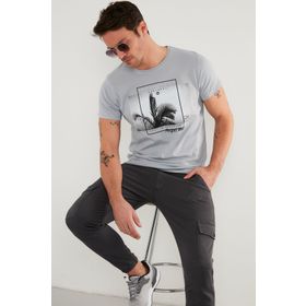 Buratti 541perfectwave Açık Gri Erkek T-Shirt