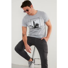 Buratti 541perfectwave Açık Gri Erkek T-Shirt
