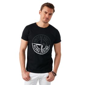 Buratti 541PUSULA Siyah Erkek Tshirt