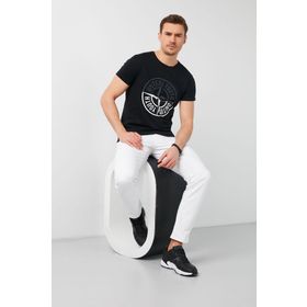 Buratti 541PUSULA Siyah Erkek Tshirt