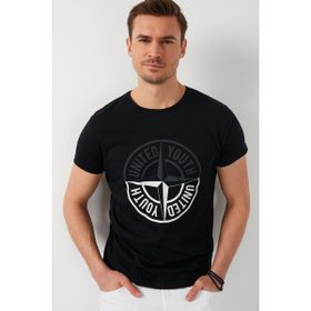 Buratti 541PUSULA Siyah Erkek Tshirt