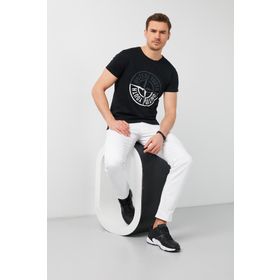 Buratti 541PUSULA Siyah Erkek Tshirt