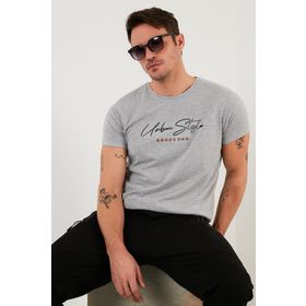Buratti 541urbanstyle Gri Melanj Erkek T-Shirt