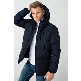 Buratti 5717101 Kırmızı Slim Fit Kapüşonlu Erkek Mont