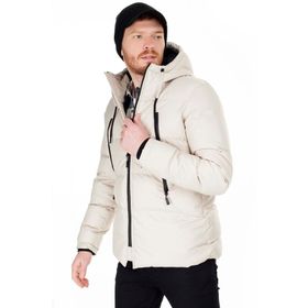 Buratti 5717101 Taş Slim Fit Kapüşonlu Erkek Mont