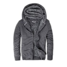 Buratti 575708 Antrasit İçi Kürklü Kapüşonlu Sweatshirt Erkek Mont