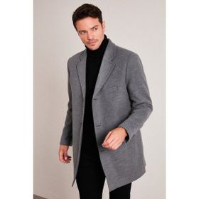 Buratti 5840098 Açık Gri Erkek Kaban