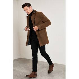 Buratti 5840099 Taba Erkek Kaşe Kaban