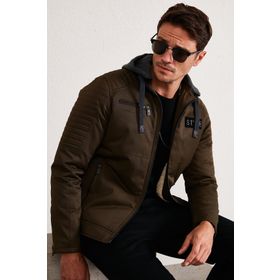 Buratti 5855017 Haki Erkek Mont