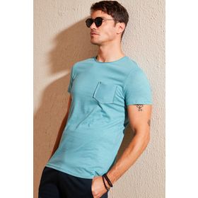 Buratti 59020001 Mavi Erkek T-Shirt
