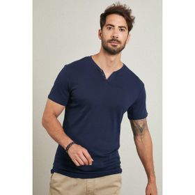 Buratti 5902122 İndigo Erkek Tshirt