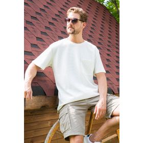 Buratti 5902305 Siyah Bisiklet Yaka Pamuklu Oversize Erkek T-shirt