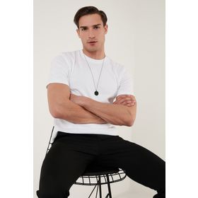 Buratti 5902358 Siyah Baskılı Regular Fit Bisiklet Yaka Erkek T-shirt