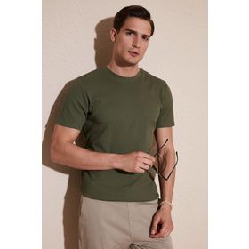 Buratti 5902358 Siyah Baskılı Regular Fit Bisiklet Yaka Erkek T-shirt