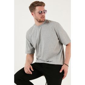 Buratti 5902365 Gri Melanj Erkek T-shirt
