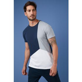 Buratti 5902393 Erkek Beyaz-Siyah T-Shirt