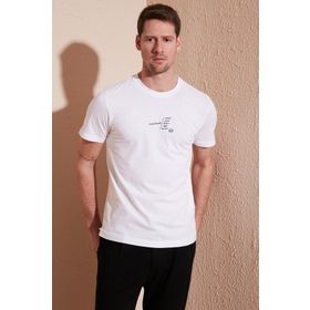 Buratti 5902623 Siyah Bisiklet Yaka Regular Erkek T-shirt