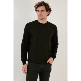Buratti 5905041 Haki Erkek Sweatshirt