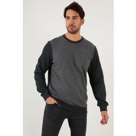Buratti 5905041 Siyah Erkek Sweatshirt