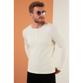Buratti 5905070 Ekru Erkek Sweatshirt